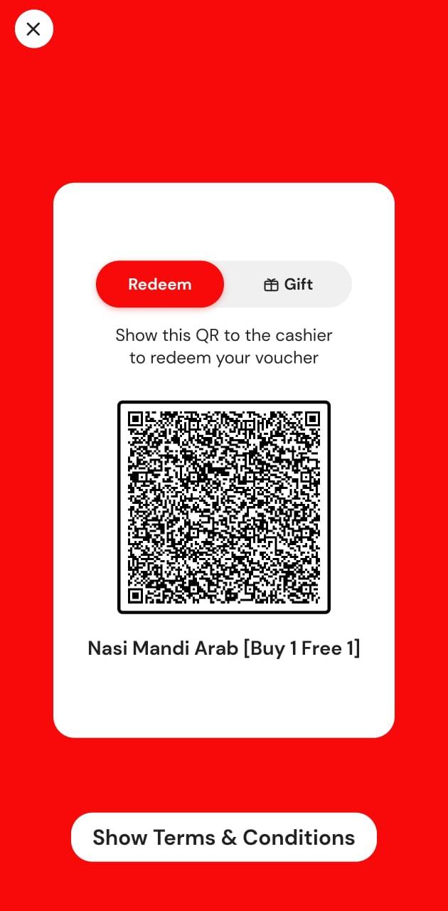 Customer Open Voucher QR