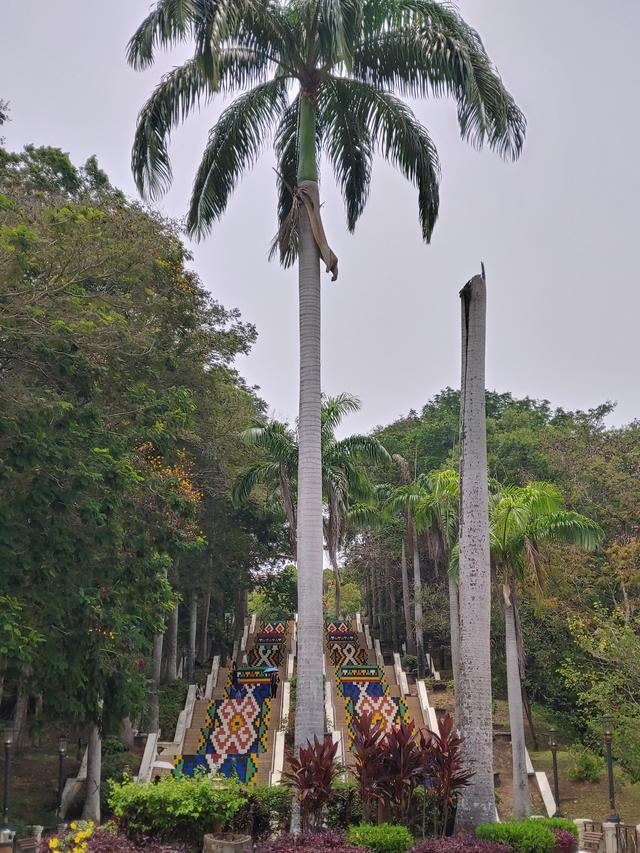 Photo of UMS Stairs with Pinakol Pattern - Kota Kinabalu, Sabah, Malaysia