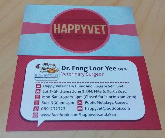 Photo of HAPPY VETERINARY CLINIC AND SURGERY - Sandakan, Sabah, Malaysia