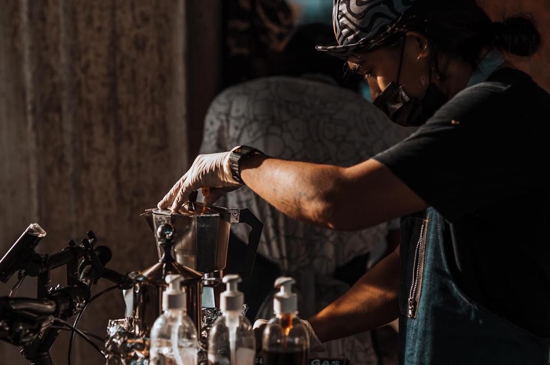 Photo of Kopi senja dan kamu (cafe street cyclist) - Tawau, Sabah, Malaysia