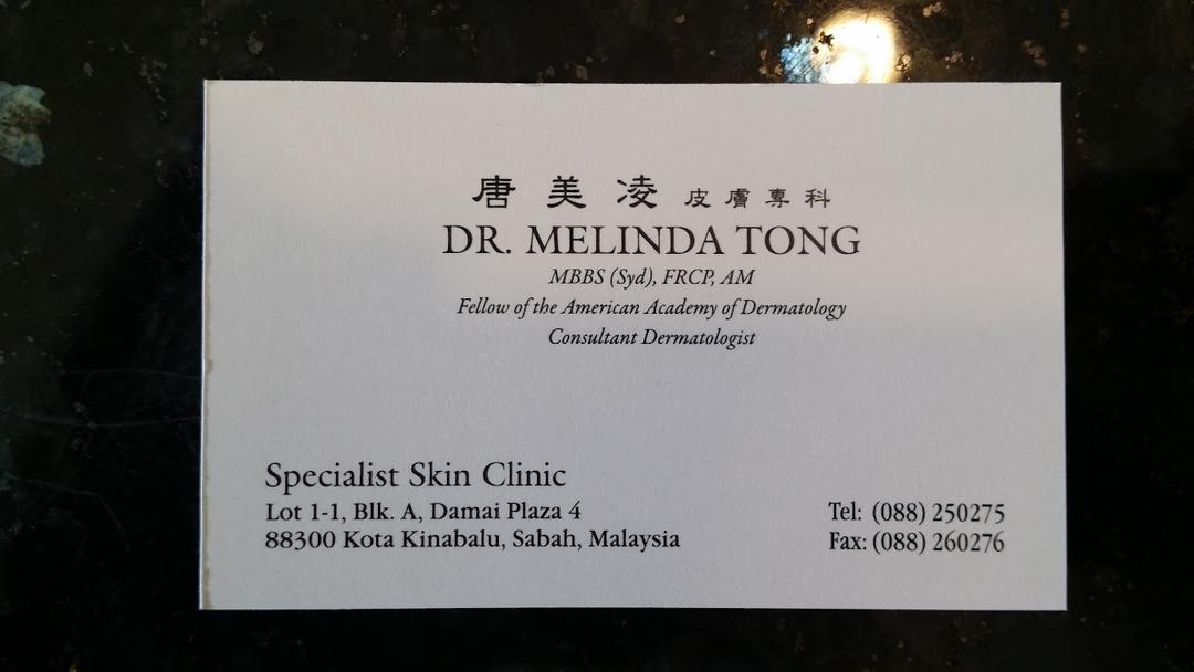 Photo of Dr. Melinda Tong Specialist Skin And Laser Clinic - Kota Kinabalu, Sabah, Malaysia