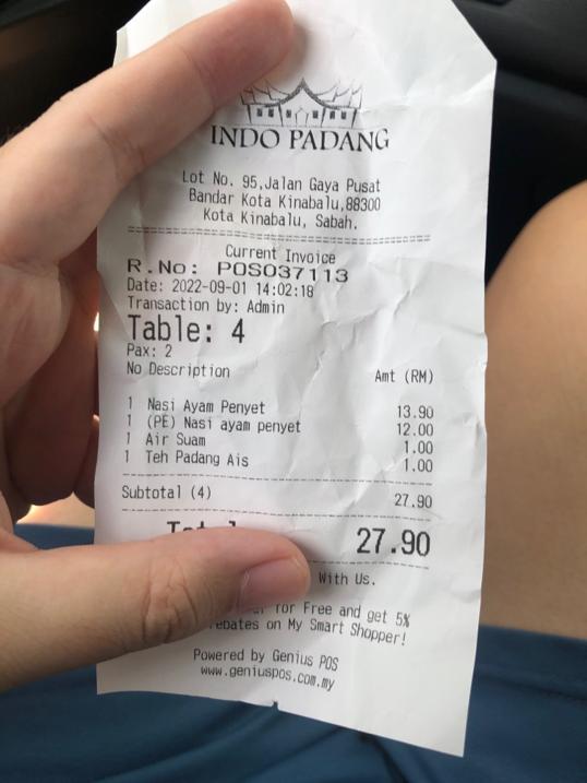 Photo of Indo Padang Restaurant - Kota Kinabalu, Sabah, Malaysia
