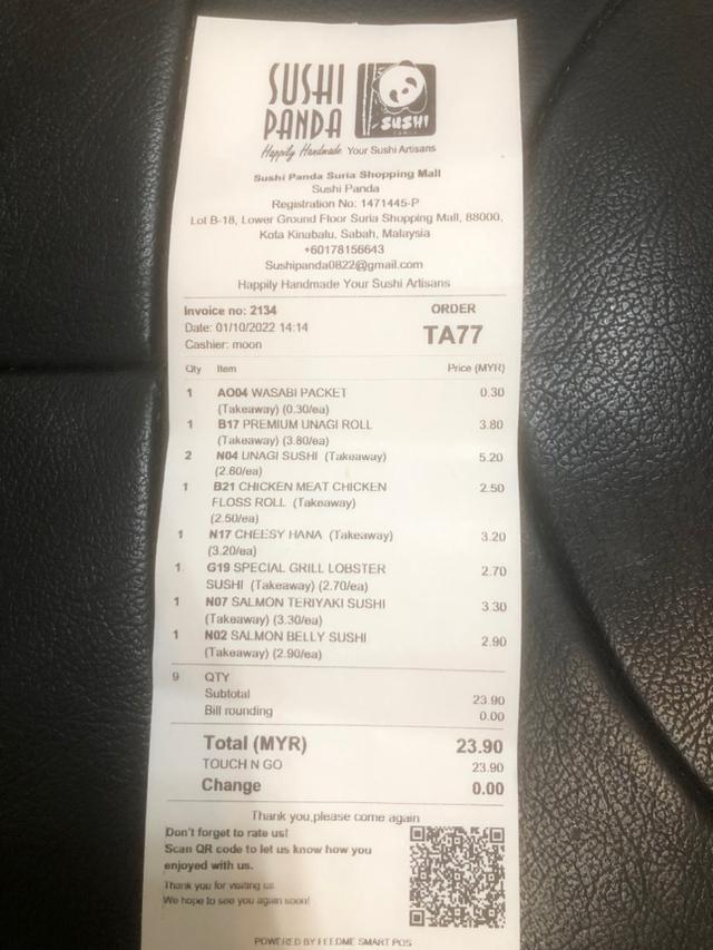 Photo of Sushi Panda - Kota Kinabalu, Sabah, Malaysia