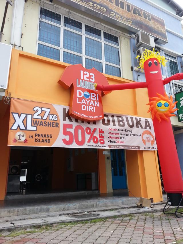 Photo of 123 Laundry at Sungai Pinang (Dobi Layan Diri 24 Jam - Percuma Detergen & Pelembut) - George Town, Penang, Malaysia