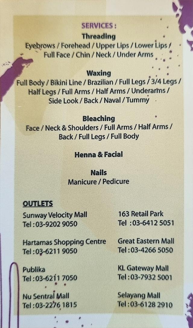 Photo of Blink Threading & Waxing Studio - Kuala Lumpur, Kuala lumpur, Malaysia