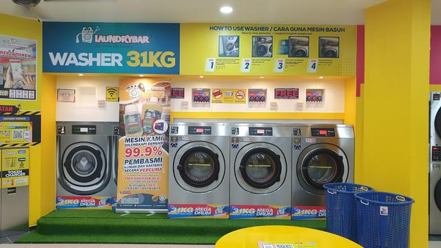 Photo of LaundryBar Self Service Laundry Mega Store Kota Damansara 2 - Petaling Jaya, Selangor, Malaysia