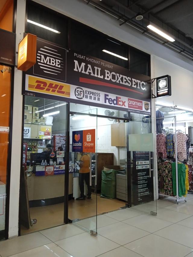 Photo of MBE (Mail Boxes Etc.) @ KWC - Poslaju City-link GDex DHL FeDex UPS TNT - Kuala Lumpur, Kuala lumpur, Malaysia