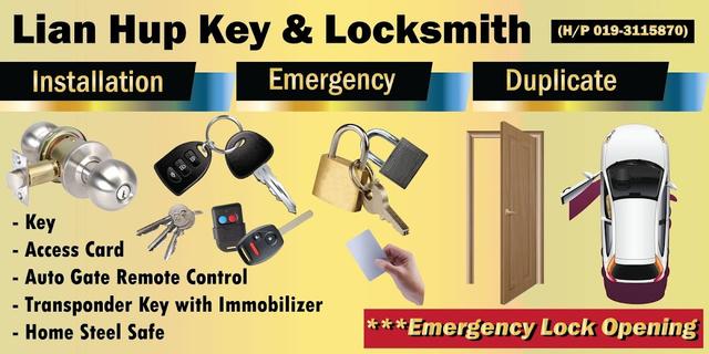 Photo of Lian Hup Key & Locksmith - Klang, Selangor, Malaysia