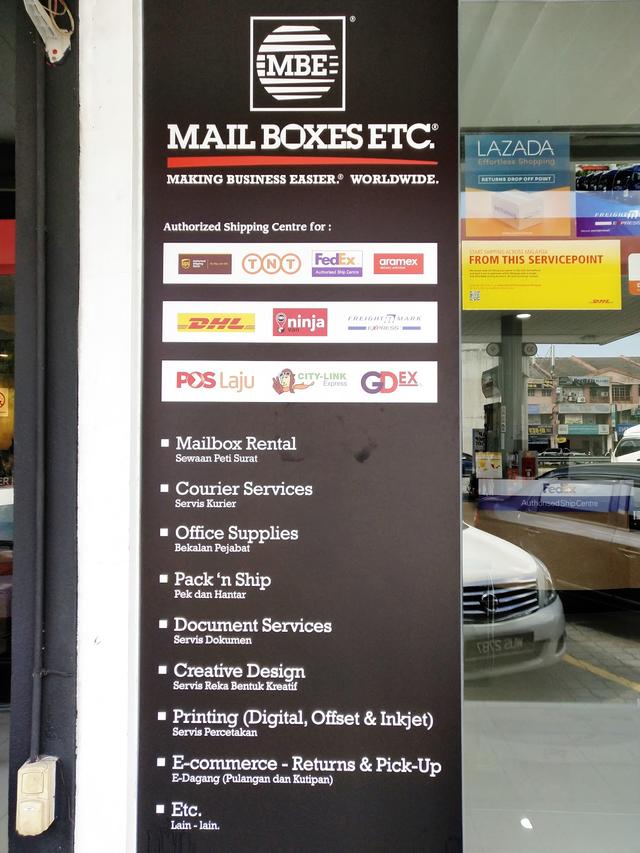Photo of MBE (Mail Boxes Etc) @ Puchong Permai - Puchong, Selangor, Malaysia