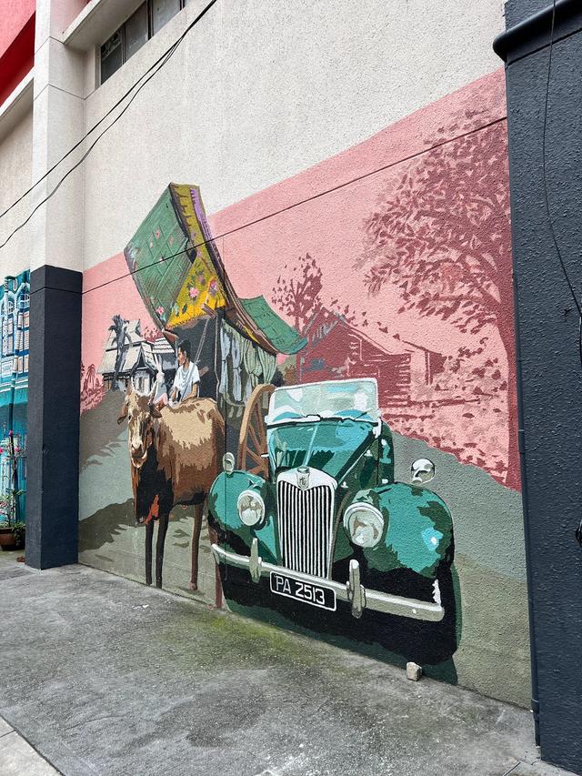 Photo of Murals or street art on Lorong Tuanku Abdul Rahman - Kuala Lumpur, Kuala lumpur, Malaysia