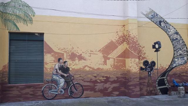 Photo of Murals or street art on Lorong Tuanku Abdul Rahman - Kuala Lumpur, Kuala lumpur, Malaysia