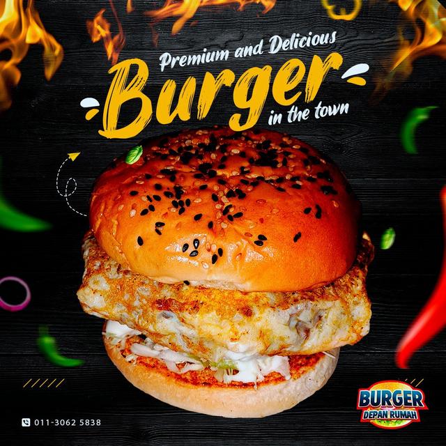 Photo of BURGER DEPAN RUMAH - Johor Bahru, Johor, Malaysia