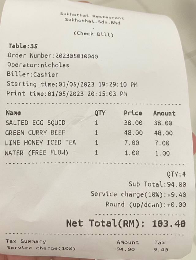 Photo of Sukhothai Restaurant Jesselton Mall - Kota Kinabalu, Sabah, Malaysia