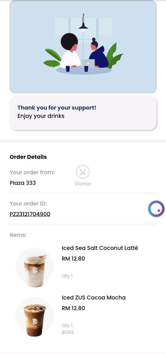 Photo of ZUS Coffee - Plaza 333 - Kota Kinabalu, Sabah, Malaysia