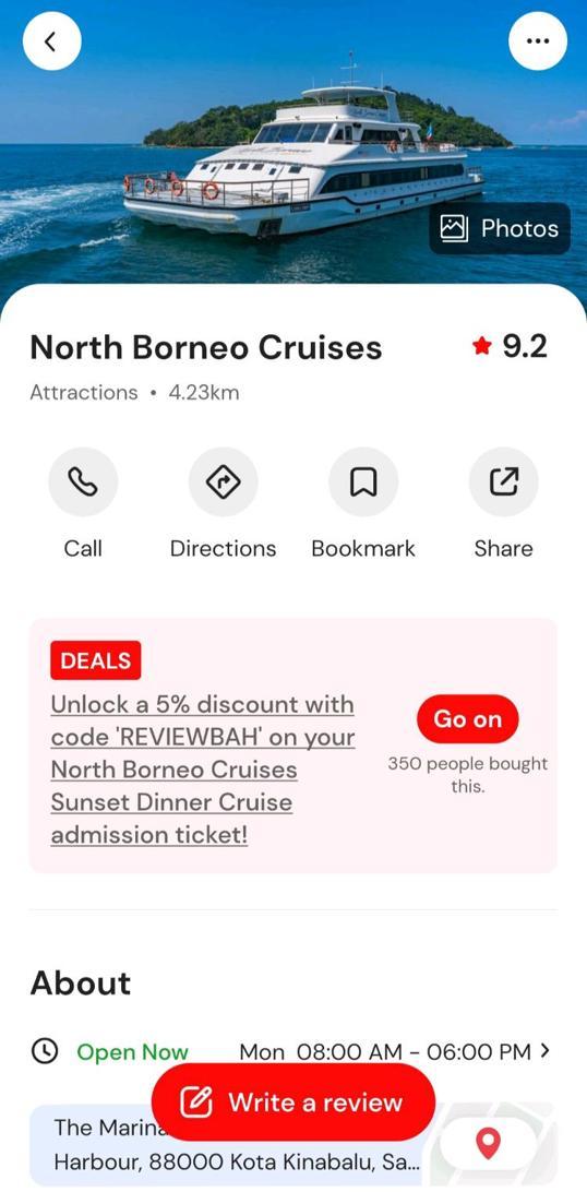Photo of North Borneo Cruises - Kota Kinabalu, Sabah, Malaysia