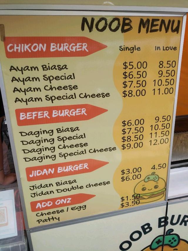 Photo of Noob Burger - Kota Kinabalu, Sabah, Malaysia
